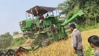 John Deere 75 harvester reverse horn