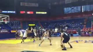Adamson's Rob Manalang trey with .9 of a second left vs EAC