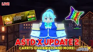 [ALL CODES] ASTD X Summer Event Grind! Dungeon Timer & LIVE BANNER (All Star Tower Defense X)