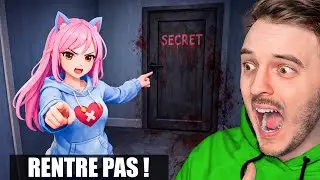 IL Y'A QUOI DANS LA PIÈCE SECRÈTE DE LA YANDERE ? ( vous allez être choqué )