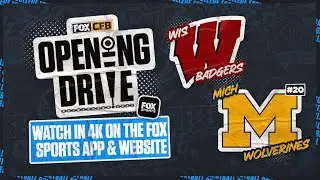 Wisconsin vs No. 20 Michigan | CFB on FOX