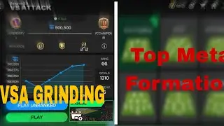 Top Meta Formation for VSA| Division Rivals Grind| EA FC MOBILE