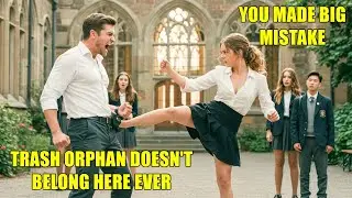 Bullies STRIPPED the Orphan Girl&rsquo;s Uniform &mdash; Then Her Flying Knee Cracked His Chin!