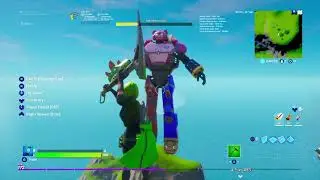 Fortnite creative new mecha team leader and the monster