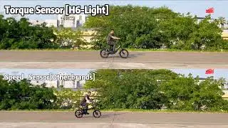 Torque sensor vs. Speed sensor, Which one is more Save effort? | H6-Light #ebike #Hanevear #H6Light