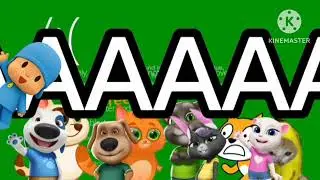 Pocoyo,duddu, bubbu, Angela,banana cat And others vs windows