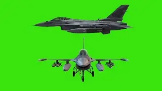 Fighter jet Green Screen Flying Effects || F-16 jet || Chroma key