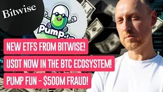 Pump Fun accused of $500M fraud, Tether integrates into Bitcoin, new ETF and Uniswap's update