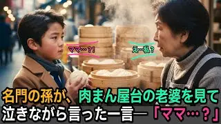名門の孫が、肉まん屋台の老婆を見て泣いた理由──「ママ…？」 | 心に染みる朗読ドラマ