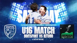 Boitsfort vs Kituro - U16 - Live (13-09-2025)