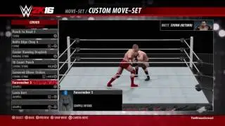Brett Storm's moveset
