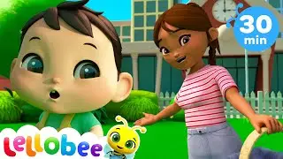 Easter Egg Hunt Song! | Lellobee - Cartoons & Kids Songs | Learning Videos Forr Kids