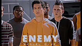 COBRA KAI || ENEMY FT. MIGUEL DIAZ ( Transformation ) #cobrakai