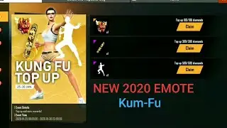 Nine Stick Emote | New Kung Fu Topup | Free Fire