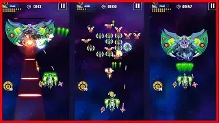 Space shooter: galaxy attack Normal Boss Level 3 || Rocket studeo-Onesoft mobile gaming || Jactech