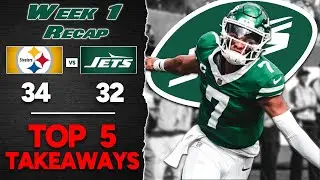Jets Fall Just Short - 5 Takeaways - Jets vs Steelers