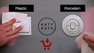 Paint stains resistance of KATY PATY switches