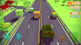 1 Hours Video : Blocky Highway : Traffic Racing Android-ios Gameplay-Android Games