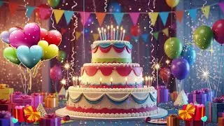 🎂🤩Happy Birthday Song 🎶 Sing Along Loudly