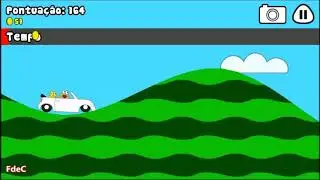 Pou - brincando com pou jogo do carro
