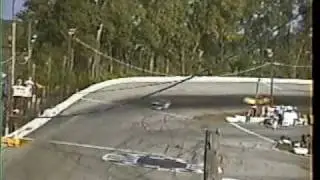 Stock car crash - 1995 - McCrary spins