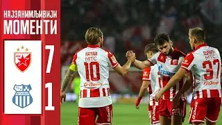Црвена звезда - ОФК Београд 7:1, најбољи моменти