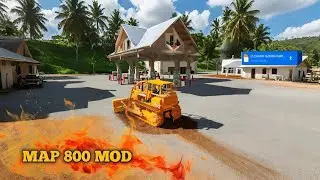 Farming simulator 23 Map + 800 Mod apk Download link MIDEAFIRE Fs23