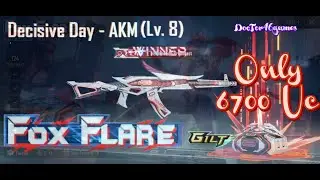 Fox Flare Crate Opening | New AKM Crate Opening BGMI I Decisive Day AKM CrateOpening | Doctor46Games