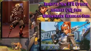 BRIGITTE PTR UPDATE AND MORE (Overwatch) - New Character Breakdown and new Skins