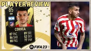 ANGELITO! 🇦🇷 85 TOTW ANGEL CORREA PLAYER REVIEW! FIFA 23 ULTIMATE TEAM