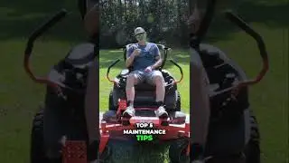 Top 5 Maintenance Tips for 0-Turn Mower Owners #shorts