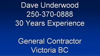 General Contractor Victoria BC