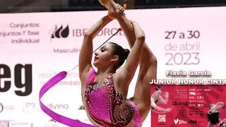Flavia García CINTA Junior Honor Cto de España Gimnasia Rítmica 2023