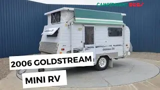 2006 GOLDSTREAM MINI RV CARAVAN QUICK WALK-THRU
