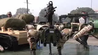 🇮🇳 Rifle-Mounted Robots of the Indian Army at Republic Day Rehearsal &mdash; Kartavya Path, New Delhi 🇮🇳