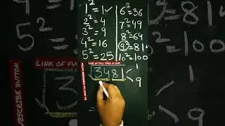 find square root by estimation #mathtricks #kidsvideosforkids #maths #mathvideos #class8math #math