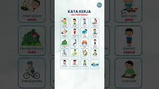 Kata kerja yang biasa dipake #klinikinggris #english #kampunginggris