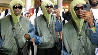 International Singer Rema Come Mumbai Spotted At Airport | MS shorts #Shorts