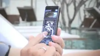 Using A Futuristic Touch Smartphone | Stock Footage - Videohive