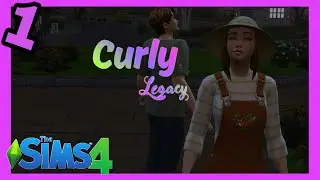 Tra Fiori e Campagna 🌷Ep.01 | Curly Legacy Gen 1 | The Sims 4