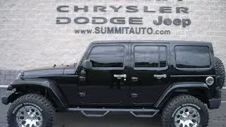 2014 JEEP WRANGLER 4 DOOR UNLIMITED PRO COMP LIFT SAHARA WALK AROUND REVIEW SOLD! 9042 SUMMITAUTO