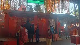 भगवती मंदिर पहुंचने के बाद नज़ारा ही कुछ अलग हैं/माता रानी की कृपा सब बनी रहे  ‎@PAWANIPAHADANVLOGS