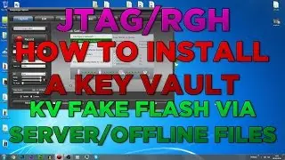 How To Install/Flash A KV To Your JTAG/RGH (Server/Offline Files) | Fake Flash