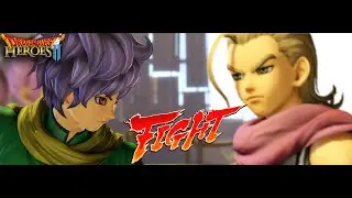 DRAGON QUEST HERO II GAMEPLAY - FIGHT WITH  BOSS CESAR