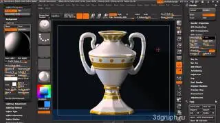 LigteCap and BPR Shadow ZBRUSH 4R2 СВЕТ и ТЕНИ