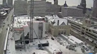 MSOE Diercks Hall Construction Time Lapse