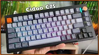 Дорогая магнитка в металлическом корпусе с подвохом - Cidoo C75 #клавиатура #Cidoo