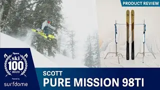 Обзор Scott Pure Mission 98Ti | Лучшие лыжи 2022/2023