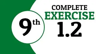 Exercise 1.2 - 9th Class Math | Waqas Nasir