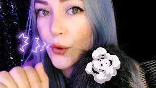 ASMR T&Uuml;RK&Ccedil;E | RAHAT HIZLI UYKU İ&Ccedil;İN TELKİNLER | RAHATLATICI SA&Ccedil; TARAMA, SPREY VE MAKAS SESLERİ